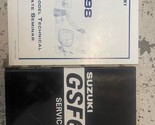 1996 1997 1998 1999 GSF600 GSF 600 Servizio Manuale 99500-35044-01E OEM Set - $34.98