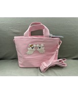 Disney Parks Mickey Minnie Mouse Ghost Pink Cross Body Purse Handbag Hal... - $44.90