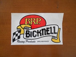 Bicknell Racing Products B.R.P. Decal / Sticker  9&quot; X 5.5&quot; - £3.67 GBP