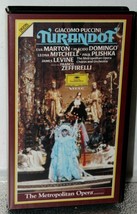 Puccini Turandot Digital VHS Metropolitan Opera/Ballet 1988, Domingo, Ma... - £5.93 GBP