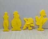 Sesame street vintage cookie cutters Ernie Bert Big Bird Cookie Monster ... - $9.79