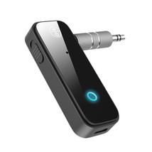Bluetooth 5.0 Receiver For Car, Upgraded Aux Bluetooth Adapter, 2 In 1 Bluetooth - £12.57 GBP