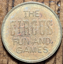 Roseville, Michigan MI The Circus Fun and Games Arcade Game Amusement Token - £3.36 GBP