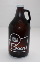 Whole Foods Beer Growler - Brown Glass 64oz - Half Gallon - £11.19 GBP