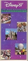 1987 walt disney world resort Magic Kingdom Club brochure guide - $28.66