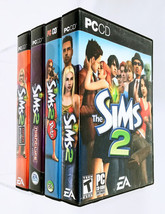 The Sims 2 PC Game &amp; 3 Expansion Pack Bundle Night Life Pets &amp; Open For Business - £15.69 GBP