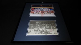 Mike Eruzione Signed Framed 16x20 Photo Set JSA 1980 Miracle on Ice Team USA G - £118.32 GBP