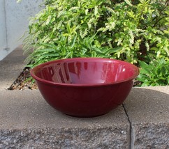 Himark Burgundy Maroon 11.5” Large Mixing Serving Bowl - Made In Portugal - $24.99