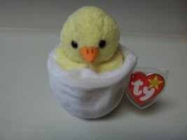 Mwmt Rare Eggbert Chick In Egg / Gasport Error &amp; Birthdate Error Ty B EAN Ie Baby - £17.83 GBP
