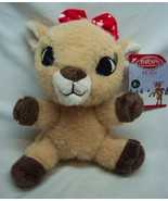 Rudolph SOFT CLARICE REINDEER 6&quot; Plush STUFFED ANIMAL TOY Island of Misf... - $310.45 MXN