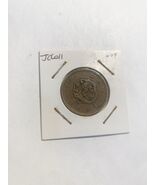 1876 (9) Japan One Sen Coin, Meiji era Vintage High Grade Dragon Coin - $9.83 CAD