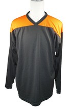 Xtreme Basics Sr S Hockey Black Orange Jersey - Adult Small Ice Or Roller Used - £5.50 GBP