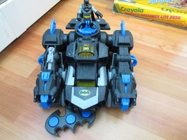 2013 Mattel Remote Control Batman Batbot with Remote &amp; Figure Tested &amp;  ... - £31.24 GBP