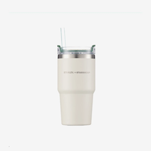 Stanley x Starbucks Quencher Tumbler - Cream (591ml / 20oz) - £39.36 GBP