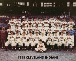 1948 Cleveland Indians 8X10 Team Photo Baseball Picture Mlb Color - £3.90 GBP