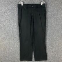 Nautica Chino Pants Men&#39;s 36x29 Clipper 100% Cotton Adults Black - $347.10 MXN