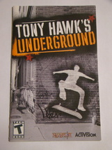 Playstation 2 - Tony Hawk&#39;s Underground (Replacement Manual) - £9.56 GBP