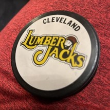 Vtg Cleveland Lumberjacks Hockey Puck IHL NHL AHL Hockey OH Omnitrade - £9.32 GBP