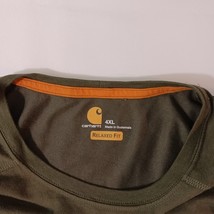 Carhartt Force Men's 4XL T-Shirt Adult Green Pocket Tee Relaxed Fit 100410 316 image 3