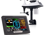 Professional Weather Stations Indoor Outdoor Thermometer Wireless Color ... - $222.91