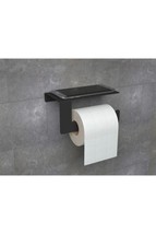 - Ja Metal Matte Schwarz Telefon Regal Toilettenpapier - $4.93