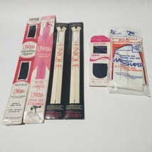 Vintage Lot of 4 Invisible Zippers with Bias Tape and Waistshaper - $12.86