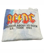 AC/DC Tie Dye Pulll Over Hoodie Hooded Sweatshirt Size 1X New no tags - $46.03 CAD