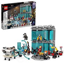 Lego Marvel Iron Man Armory Toy Building Set 76216, Avengers Gift for 7 ... - $79.19