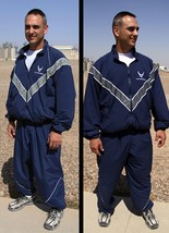 USAF AIR FORCE IMPROVED PHYSICAL TRAINING REFLECTIVE IPTU JACKET ALL SIZES - $34.99