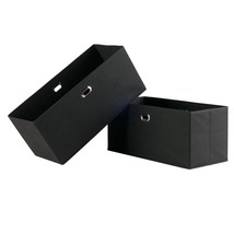 Torino Storage/Organization, Black 23.03&quot;W X 10.24&quot;H X 10.24&quot;D - £36.76 GBP