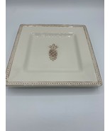 Mesa Home Products Pineapple Square Plate in Antique White 8” - £10.85 GBP
