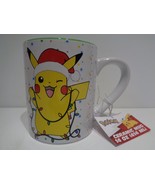 Pokemon Pikachu Holiday  Christmas Ceramic Coffee Mug Cup 14oz  - £9.17 GBP