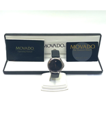 Pre-Owned Movado Museum Classic 84-E4-0863 Stainless Steel Watch 35mm - £114.06 GBP