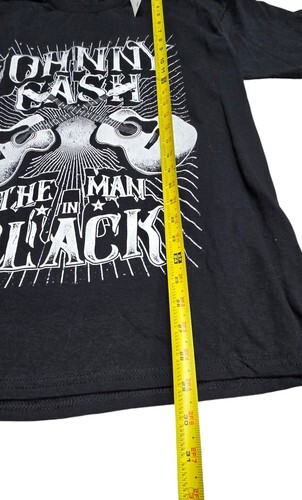 Johnny Cash The Man in Black T-Shirt Men’s L NWT Music Legend Tee Item image 5