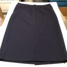 7th Avenue Design Studio NY&amp;Co. Skirt Womens Size 8 Blue Pencil Knee Length  - £11.28 GBP
