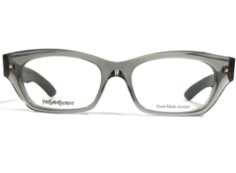 Yves Saint Laurent Eyeglasses Frames YSL6333 950 Black Clear Gray 51-17-140 - $93.32