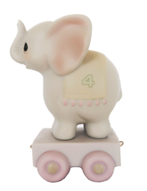 Precious Moments Birthday Train Elephant May Your Birthday Be Gigantic 4... - $14.99
