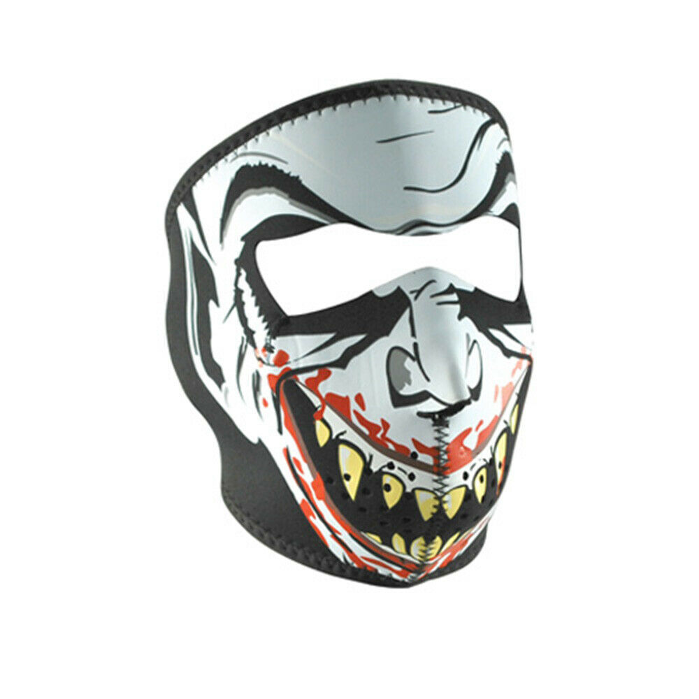 Balboa WNFM067G Glow In The Dark Neoprene Face Mask - Vampire - $16.21