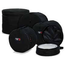 Gator Cases Protechtor Series 5 piece Padded Drum Bag Set for Standard K... - £223.58 GBP