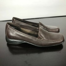 KIM ROGERS Carolyn Brown Leather Driving Moccasins Slip On Casual Shoes 6M  - £9.30 GBP