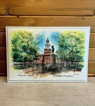 Independence Hall Philadelphia 1976 Bicentennial Vintage 1976 Placemat 1... - $14.61 CAD