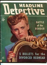 Headline DETECTIVE-1944-FEB-GOOD Girl Art Cover G - £44.87 GBP