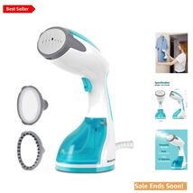 Versatile Portable Fabric Steamer - Safe for All Fabrics with Accessories - $65.29