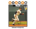2008 Topps #79 Omar Vizquel San Francisco Giants ⚾ - £0.71 GBP