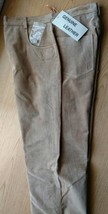 Ladies Genuine Suede Leather 5-Pocket Jeans Size 8  - £30.91 GBP