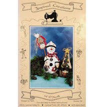 Christmas Snowman Doll PATTERN O. North Dawn for Inspired Creations Home Decor - £3.18 GBP