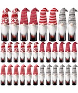 Christmas Decorative Gnomes Wine Bottle Covers Bottle Covers Handmade Gn... - $62.99