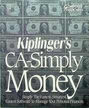 Kiplinger's CA-Simply Money Vintage Software for Microsoft Windows - New in Pkg. - $24.30