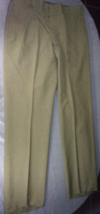 Usmc Marine Corp Dress Alpha Tropical Green 2241 34R Pants Trouser 34X31 - £36.53 GBP