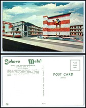 NEW JERSEY Postcard - Atlantic City, Sahara Motel K22 - £3.88 GBP
